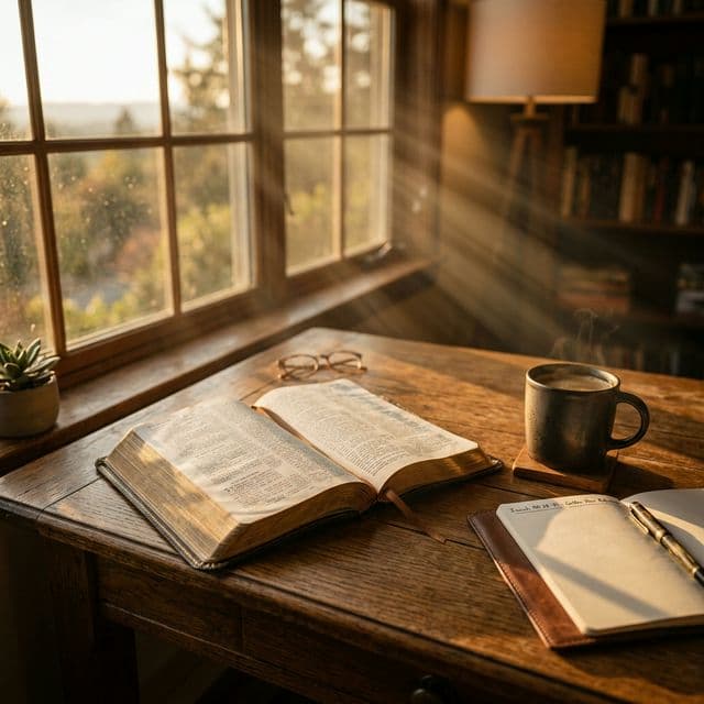 Sacred library and study