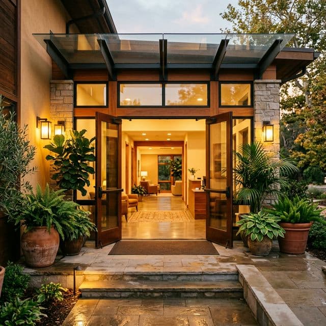 Welcoming ministry entrance